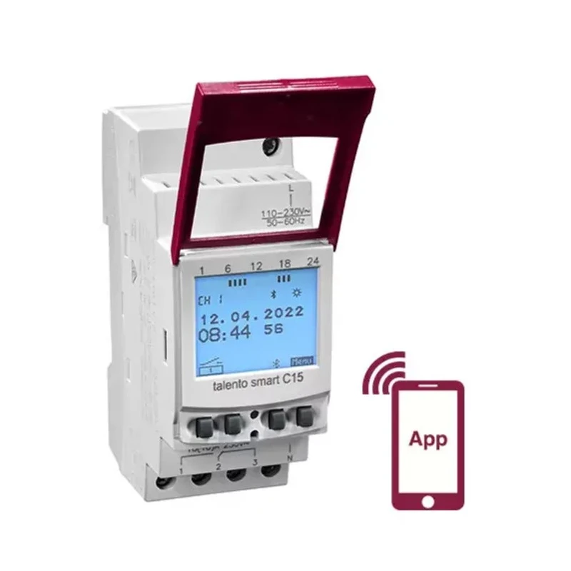 Grasslin Analogue DIN Rail Time Switch 230V ac 43.03.0001.1