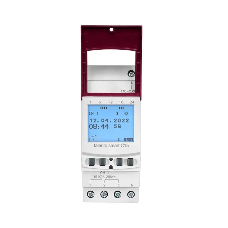 Grasslin Analogue DIN Rail Time Switch 230V ac 43.03.0001.1