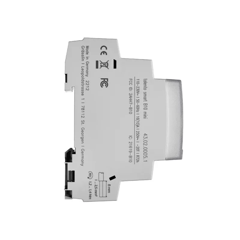 Grasslin Digital DIN Rail Time Switch 230V ac 43.02.0005.1