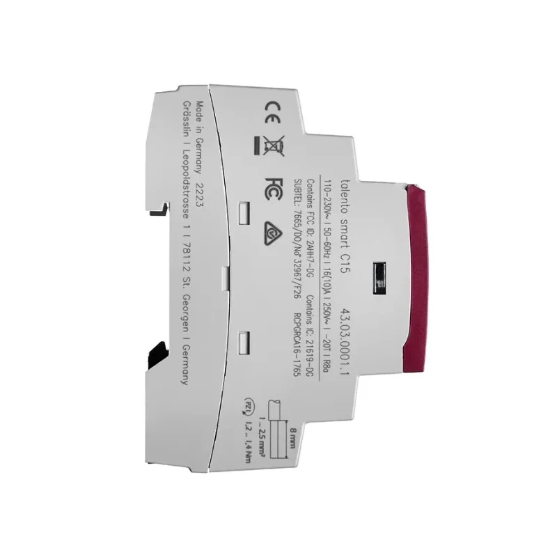 Grasslin Analogue DIN Rail Time Switch 230V ac 43.03.0001.1