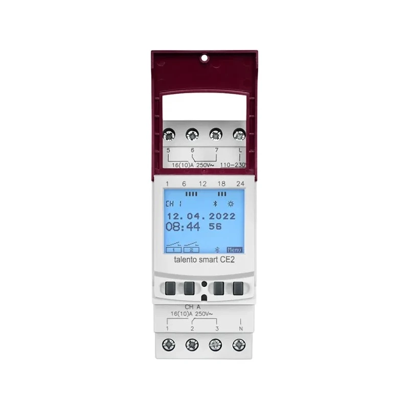 Grasslin Analogue DIN Rail Time Switch 2-Channel 230V ac 43.04.0004.1