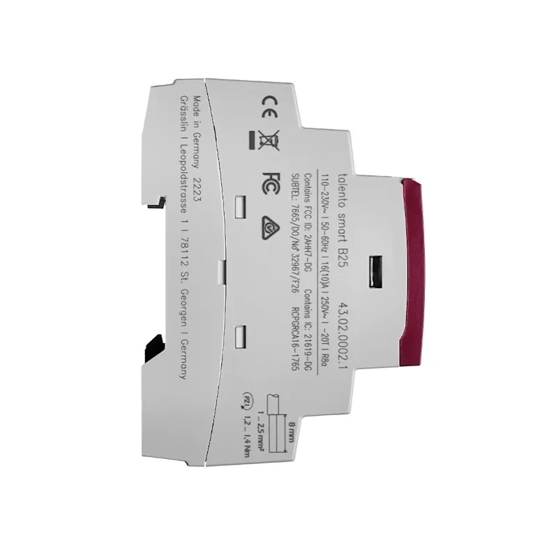 Grasslin Analogue DIN Rail Time Switch 2-Channel 230V AC 43.02.0002.1