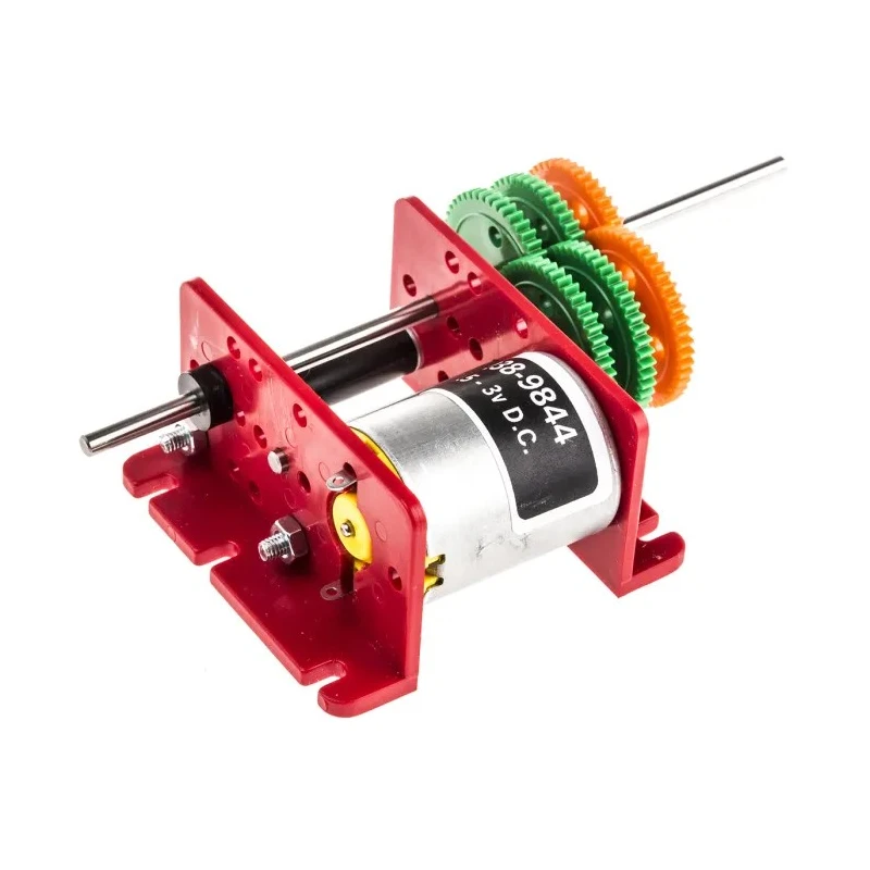 RS PRO Brushed Geared DC Geared Motor, 1.6 W, 3V DC, 5 mNm Torque, 2300 rpm, 2 mm Shaft Diameter 238-9844