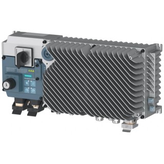 Siemens Inverter Drive, 4 kW Power Rating, 3 Phase, SINAMICS G115D Series, 480V, 20.4 A, Wall Mount 6SL3520-0XH64-0AB0
