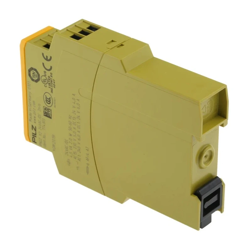 Pilz Safety Relay 24V AC/DC, 2 Safety Contacts, 1 Auxiliary Contact, Manual Reset, DIN Rail Mount PNOZ X2 774303