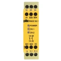 Pilz Safety Relay 24V ac/dc, 2 Safety Contacts, 1 Auxiliary Contact, DIN Rail Mount 774306