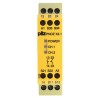 Pilz Safety Relay 24V ac/dc, 2 Safety Contacts, 1 Auxiliary Contact, DIN Rail Mount 774306