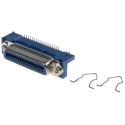 RS PRO Right Angle Through Hole PCB Socket 36-Contact 2 Row 2.16 mm Pitch Solder 239-1178