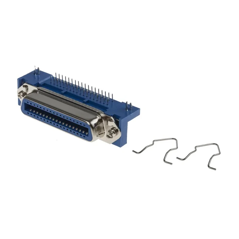 RS PRO Right Angle Through Hole PCB Socket 36-Contact 2 Row 2.16 mm Pitch Solder 239-1178