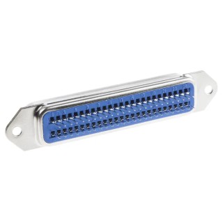RS PRO 50 Way SCSI Connector Brass Contact Material 2.16 mm Pitch 239-1140
