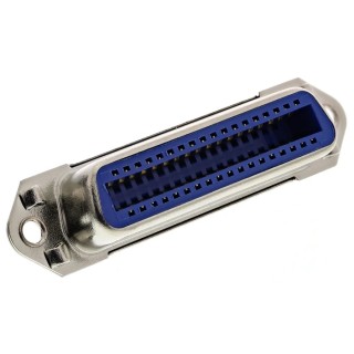 RS PRO 36 Way SCSI Connector Brass Contacts 2.16 mm Pitch Straight PCB Socket 239-1128