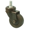 Guitel Hervieu Swivel Castor 50 mm Wheel Diameter 40 kg Load Capacity Rubber Wheel Pressed Steel Frame 346510