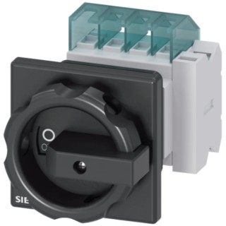 Siemens 4-Pole Panel Mount Non-Fused Switch Disconnector IP65 16A 7.5 kW 400V AC SENTRON 3LD 
