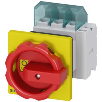 Siemens 3-Pole Panel Mount Non-Fused Switch Disconnector IP65 25A 9.5 kW 