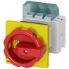 Siemens 3-Pole Panel Mount Non-Fused Switch Disconnector IP65 25A 9.5 kW
