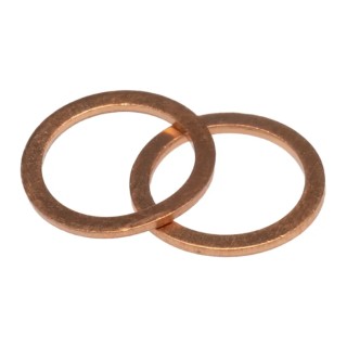 Legris Copper Washer Sealing Washers 10 mm Outside Diameter 20 bar Max Pressure 0138 10 00