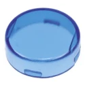 APEM Panel Mount Indicator Lens Round Style Blue 16 mm Diameter A0163F