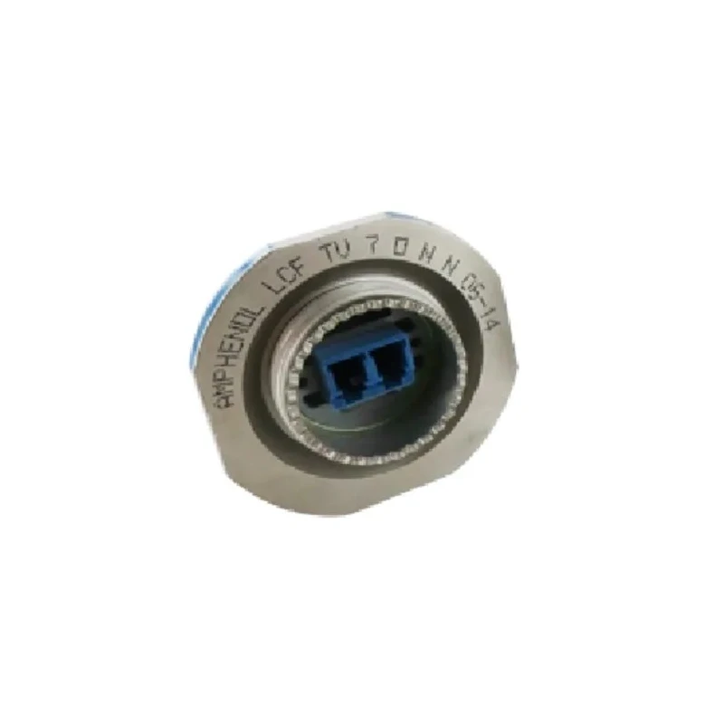 Amphenol Socapex Multimode Duplex Fibre Optic Connector Plug LCFTV6MTZNN, 0.5dB Insertion Loss, -40°C to 85°C, RoHS Compliant