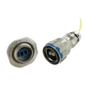 Amphenol Socapex Multimode Duplex Fibre Optic Connector Receptacle LCF TV Series, 0.5dB Insertion Loss LCFTV20ZNN