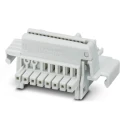 Phoenix Contact TBUS Series DIN Rail Connector Light Grey 0.5mm² Push-in Termination 32V 6A 8 Positions 1140958