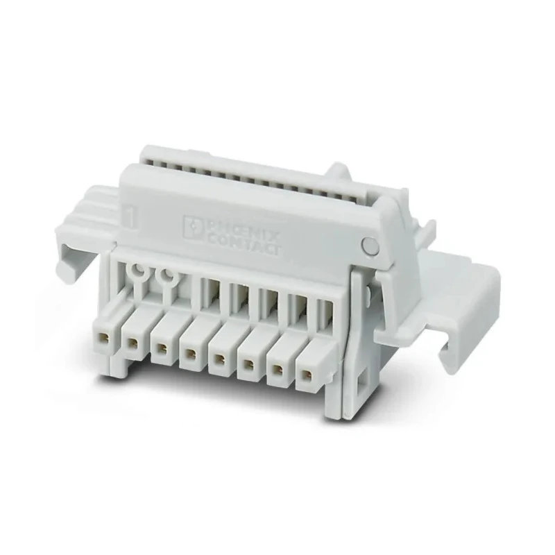 Phoenix Contact TBUS Series DIN Rail Connector Light Grey 0.5mm² Push-in Termination 32V 6A 8 Positions 1140958