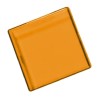 APEM Panel Mount Indicator Lens Square Style Amber 29mm Length A0262C