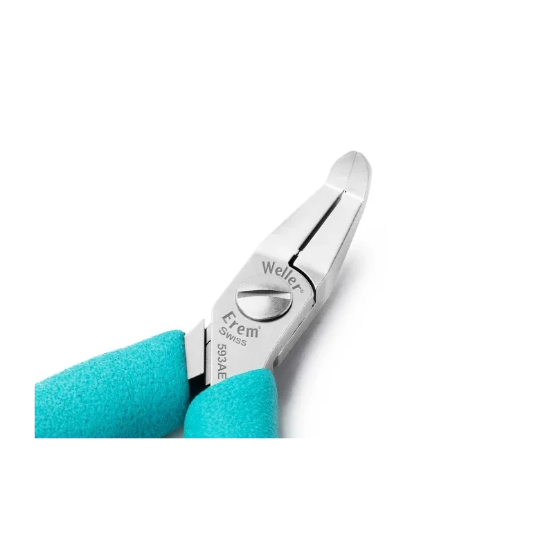 Weller Erem Cable Cutter Tip Cutter Flush Cutting ESD Safe High Grade Tool Steel Jaws 115mm Overall Length 593AE