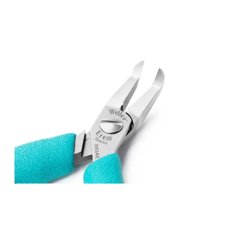 Weller Erem Cable Cutter Tip Cutter Flush Cutting ESD Safe High Grade Tool Steel Jaws 115mm Overall Length 593AE