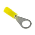RS PRO Insulated Ring Terminal M4 Stud Size 26 AWG to 22 AWG Wire Size Yellow 239-4133