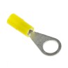 RS PRO Insulated Ring Terminal M4 Stud Size 26 AWG to 22 AWG Wire Size Yellow 239-4133