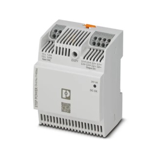 Phoenix Contact STEP POWER Switched Mode DIN Rail Power Supply 250V AC Input, 24V DC 4A Output 1140066