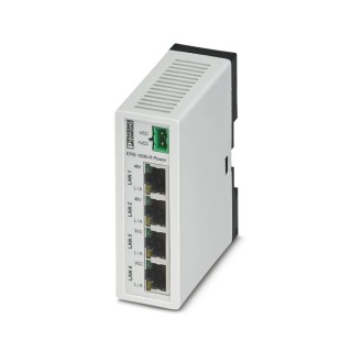 Phoenix Contact ERS 1000 Ethernet Switch for DIN Rail Power Supplies 24 V DC 4-Port 1225200
