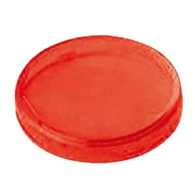 APEM Panel Mount Indicator Lens Round Style Red 22mm Diameter A0263B