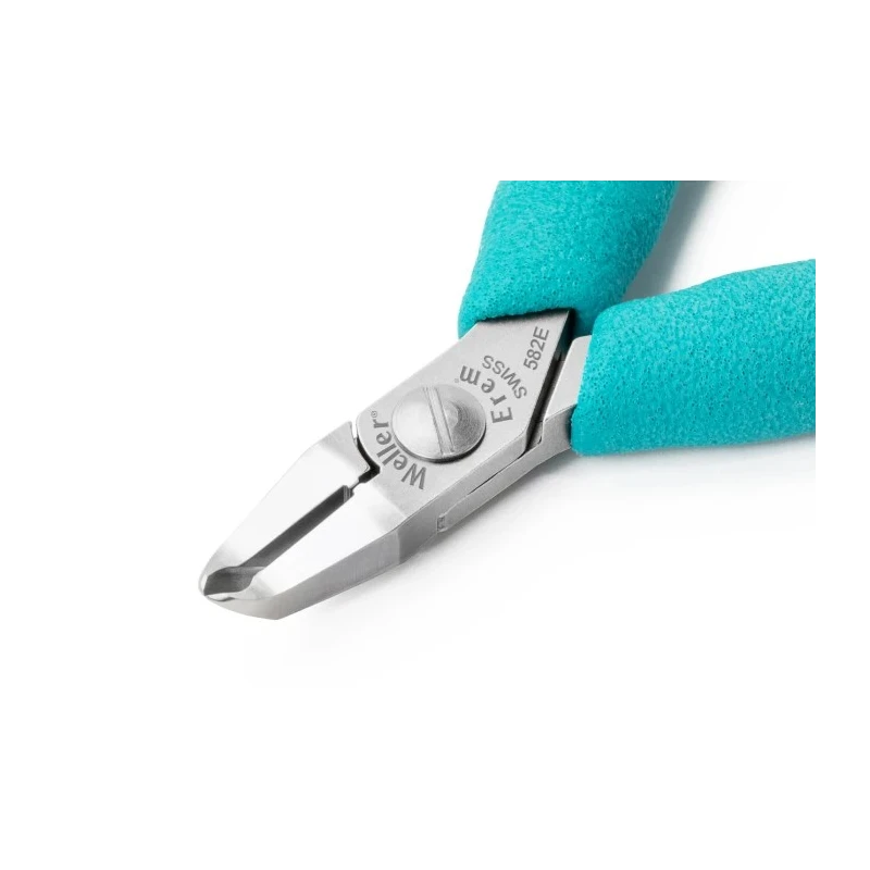 Weller Erem Cable Cutter Tip Cutter, Flush Cut, ESD Safe, 115mm Length, Jaw Width 11mm, Maximum Cutting Capacity 1.3mm 582E