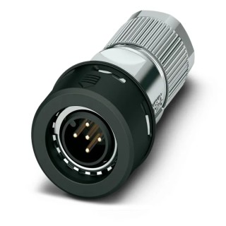 Phoenix Contact Circular Connector, 5 Contacts, Cable Mount, M12 Size, Plug, IP65 IP67 Rated, SACC Series 1021815