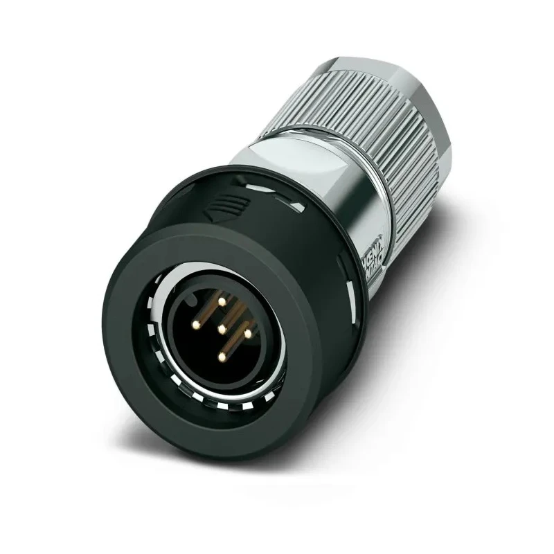 Phoenix Contact Circular Connector, 5 Contacts, Cable Mount, M12 Size, Plug, IP65 IP67 Rated, SACC Series 1021815