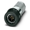 Phoenix Contact Circular Connector, 5 Contacts, Cable Mount, M12 Size, Plug, IP65 IP67 Rated, SACC Series 1021815