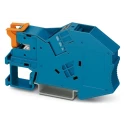 Phoenix Contact DIN Rail Terminal Block Blue, 0.5mm², 1-Level, Push-in, 1kV, 70A 1030131