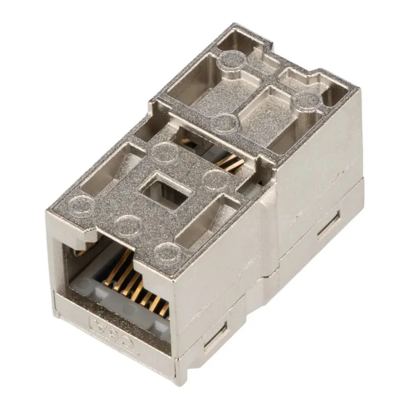 Phoenix Contact RJ45 2 Port 360° Shielded Coupler Cat6a 1041760