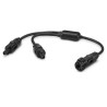 Phoenix Contact Industrial Automation Cable Assembly 120 mm, Polyphenylene Ether Jacket, Black, 1500V 1030649