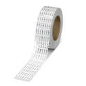 Phoenix Contact White Pre-printed Blank Cable Marker, Polyester Material, 15mm x 4mm, Cable Diameter 0.6 to 45 mm 1080099