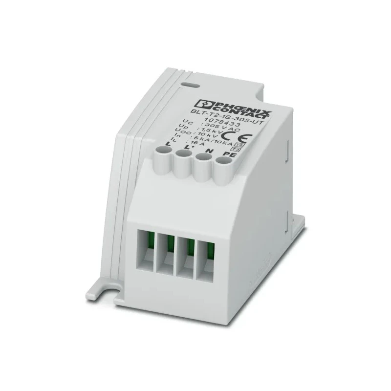 Phoenix Contact Surge Suppressor Unit 10 kA Maximum Surge Current Screw Mount Type 34mm Depth 1078433