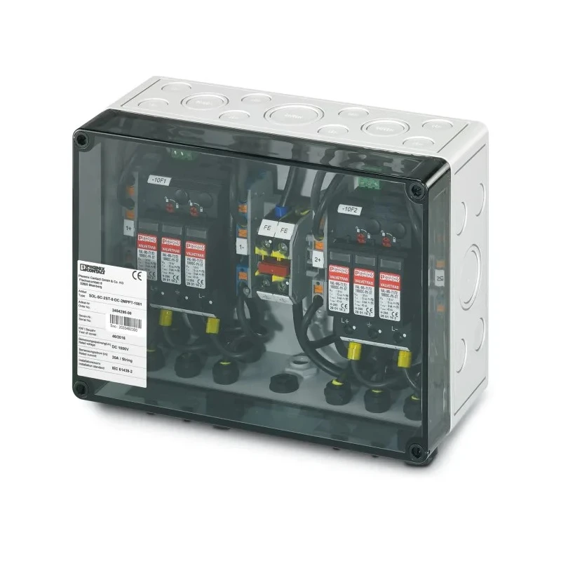 Phoenix Contact SOL-SC Wall Box 20A Polycarbonate Enclosure IP65 1000V DC 2404295