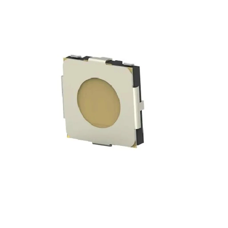 TE Connectivity Black Tactile Switch Top SPST 50mA Surface Mount 5.2mm x 5.2mm MSLPT5252AL2TR
