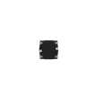TE Connectivity Black Round Tactile Switch SPST 50mA 12 V dc Surface Mount MSLPT5252BL1MTR