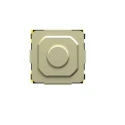 TE Connectivity Black Round Tactile Switch SPST 50mA 12 V dc Surface Mount MSLPT5252BL1MTR