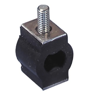 Paulstra Hutchinson M4 Anti-Vibration Mount with 3 kg Compression Load, 14 mm Outside Diameter, 26 mm Overall Height 55500702