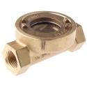 Spirax Sarco Brass Threaded Sight Glass Check Valve 1/2 in, 3.5 bar 222000
