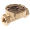 Spirax Sarco Brass Threaded Sight Glass Check Valve 1/2 in, 3.5 bar 222000