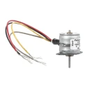 McLennan Servo Supplies Permanent Magnet Stepper Motor 5V, 3.9mNm Holding Torque, 18° Step Angle, 1.5mm Shaft 15M020D-1B